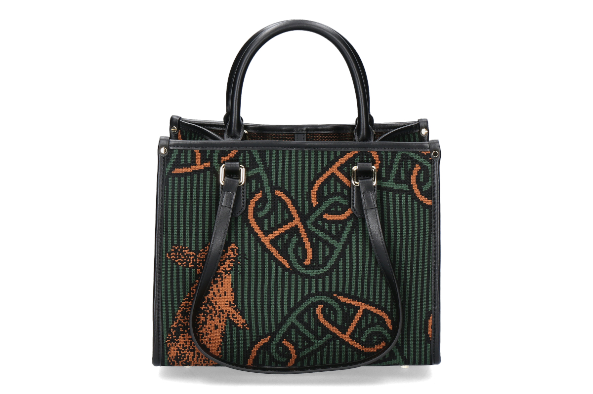 My-Best Bag Firenze bag ATENA WONDERLAND- braun/ grün/ rabbit